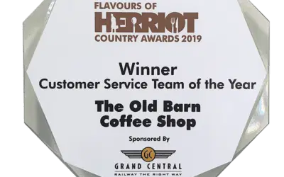 The Old Barn Coffee Shop wins a Herriot Award!