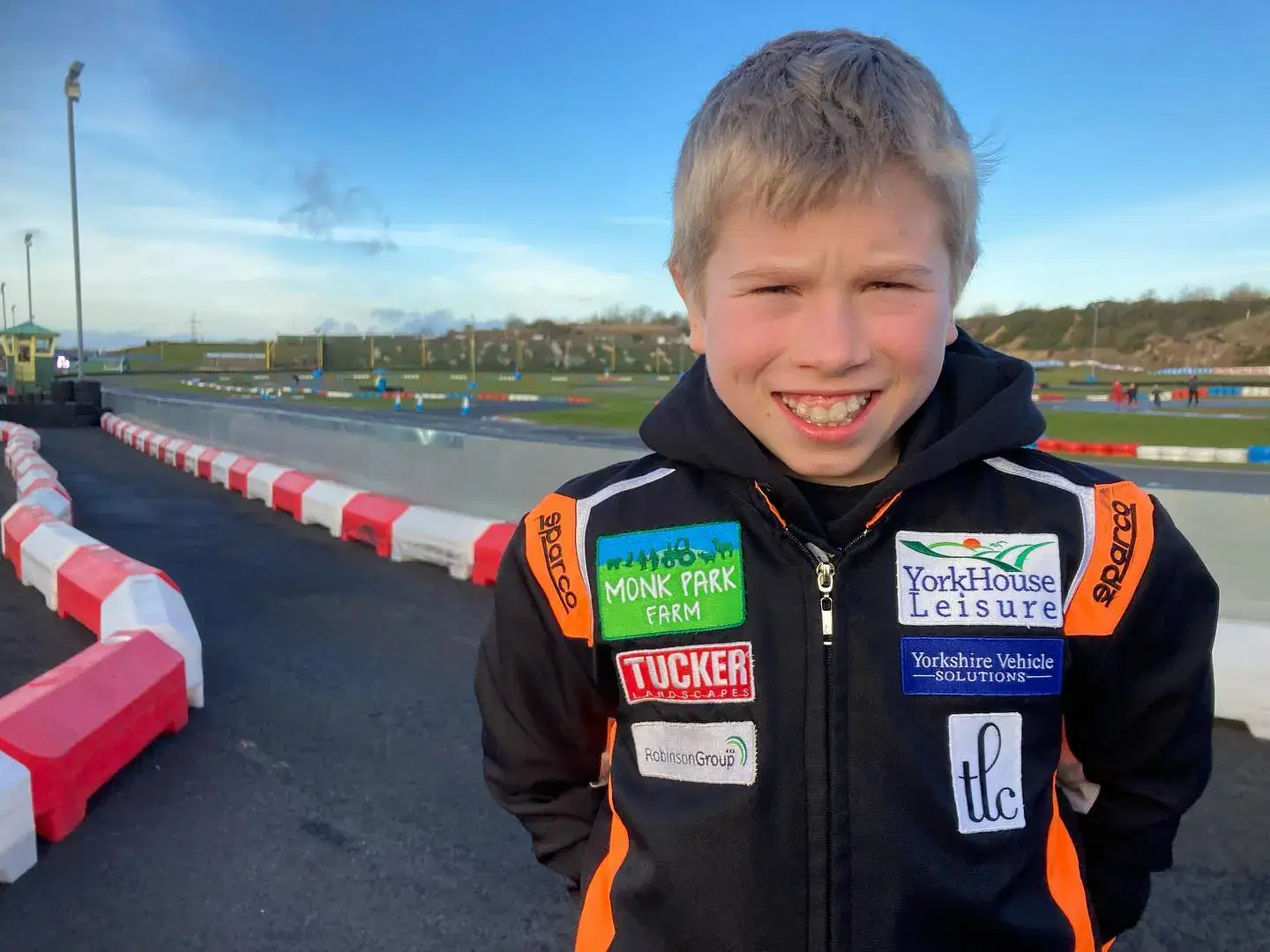 Sponsoring young karting driver
