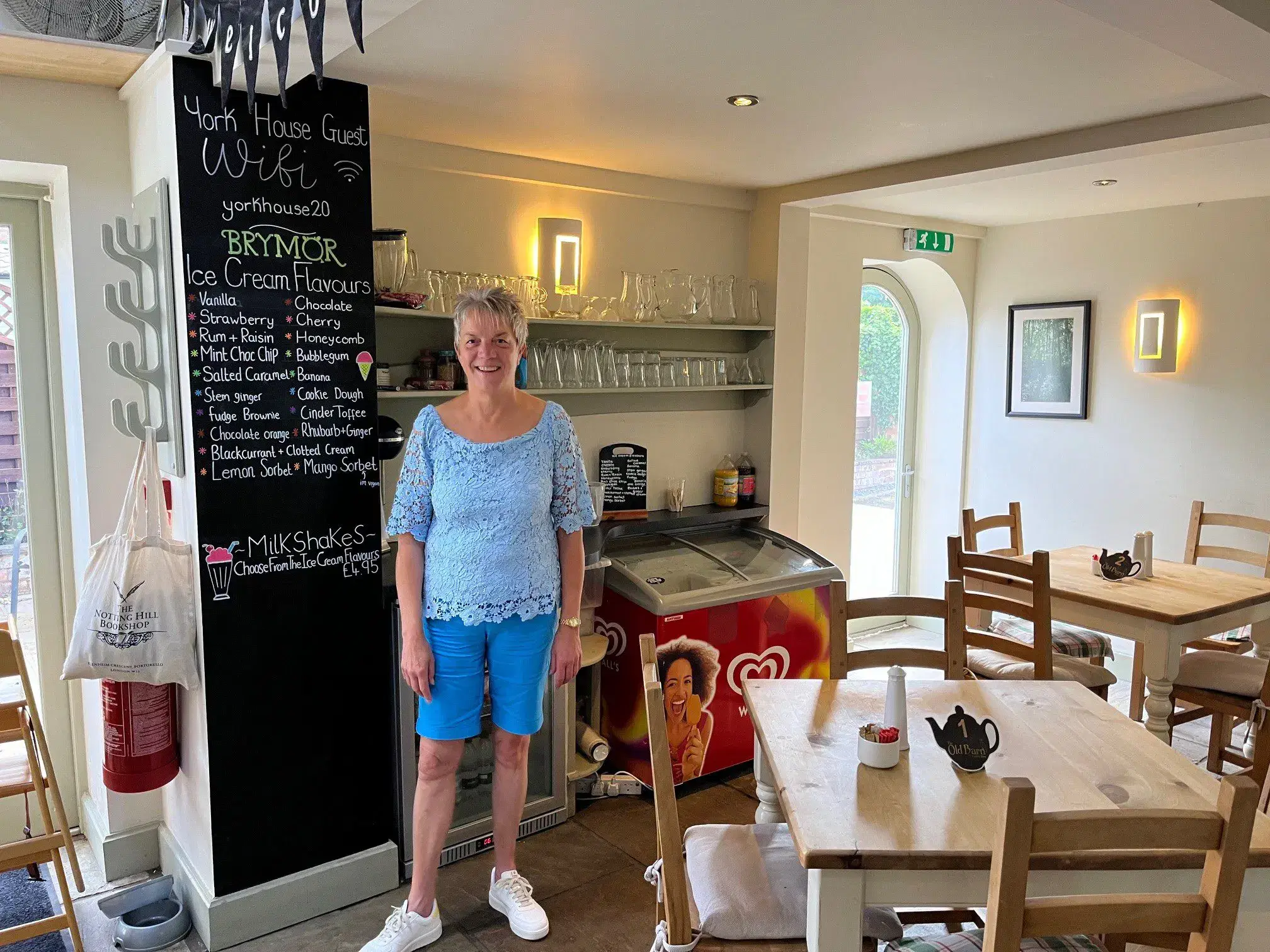 Wishing our coffee shop supervisor Claire a wonderful retirement