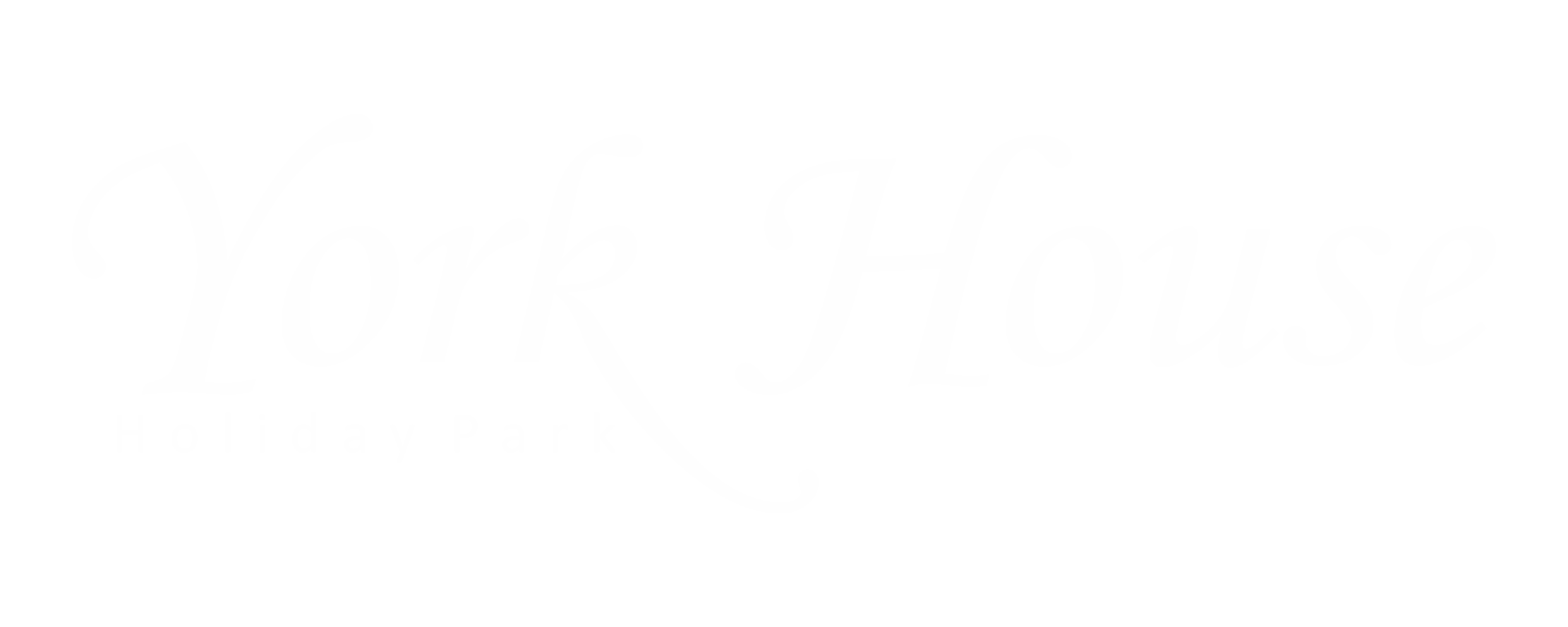 York House Landscape Logo WHITE