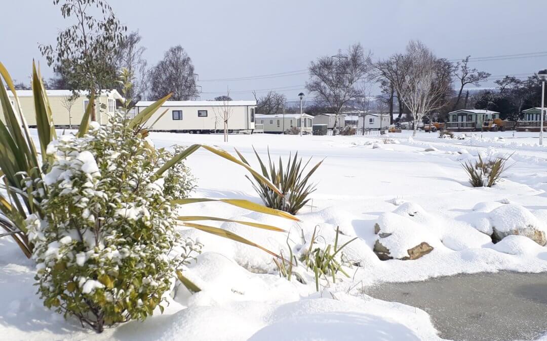 The Beast from the East strikes at York House Holiday Park