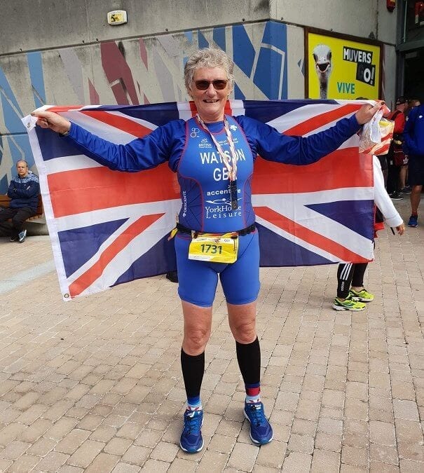 duathlete Sue Watson