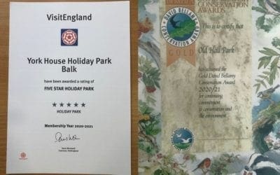 Holiday park excellence recognised once again