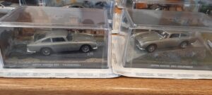 set-of-32-replica-james-bond-toy-cars-found-at-Old-Hall-Holiday-Park-which-has-raised-£1,000-for-Ukraine-after-finding-them-in-charity-collection