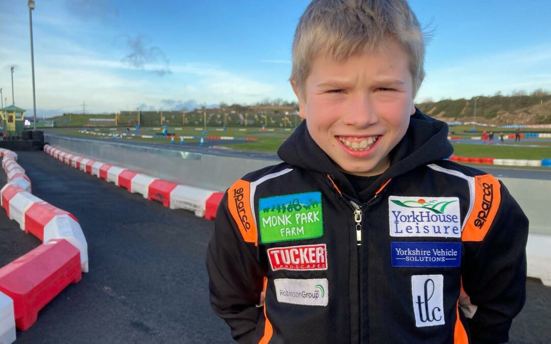 Sponsoring young karting driver