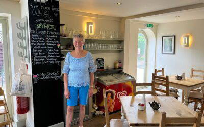 Wishing our coffee shop supervisor Claire a wonderful retirement